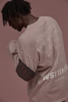 오베르(OVERR) TOME.2 BACK PRINTING PIGMENT PINK L/S TEE - 54,000 | 무신사 스토어