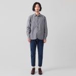어나더 오피스(ANOTHER OFFICE) HEMINGWAY SHIRT(Grey) - 88,500 | 무신사 스토어