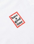 해브 어 굿 타임(HAVE A GOOD TIME) Mini Frame L/S Tee - White - 사이즈 & 후기 | 무신사