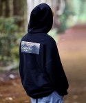 캠프사이드(CAMPSIDE) MOUNTAIN WAVE LOGO HOODIE BLACK CHT201 - 사이즈 & 후기 | 무신사