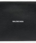 발렌시아가(BALENCIAGA) 로고 플랫 파우치 - 블랙 / 6556051IZI31090 - 사이즈 & 후기 | 무신사