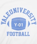 예일(YALE) ARCH LOGO FOOTBALL TEE WHITE - 사이즈 & 후기 | 무신사