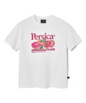 그루브라임(GROOVE RHYME) (W) PERSICA PEACHES T-SHIRTS (WHITE) [LRRMCTA339M] - 사이즈 & 후기 | 무신사