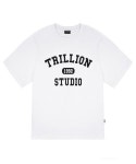 트릴리온(TRILLION) [패키지] 1992 그래픽 오버핏 반팔티셔츠 2PACK (BLACK/WHITE) - 사이즈 & 후기 | 무신사