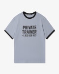 포즈넘버에잇(POSE NUMBER EIGHT) P.T RINGER TEE (SKY BLUE/BLACK) - 사이즈 & 후기 | 무신사