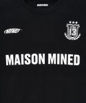메종미네드(MAISON MINED) UNIFORM HALF T BLACK - 사이즈 & 후기 | 무신사