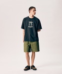 에스피오나지(ESPIONAGE) Washed Cotton Surf Shorts Olive - 사이즈 & 후기 | 무신사