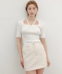룩캐스트(LOOKAST) 로지 스트랩 니트 / ROSIE STRAP KNIT_2colors - 사이즈 & 후기 | 무신사