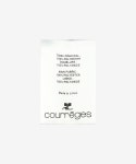 꾸레쥬(COURREGES) AC 나일론 후드 푸퍼 패딩 - 블랙 / 324CMA155PL01129999 - 사이즈 & 후기 | 무신사