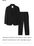 넌블랭크(NONBLANK) W11 세미 와이드 핏 슬랙스_BLACK - 사이즈 & 후기 | 무신사