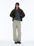웰빙익스프레스(WELLBEING EXPRESS) Padded Faux Leather Jacket Brown - 사이즈 & 후기 | 무신사