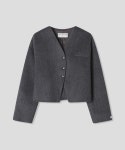 스르비(SELEVER) Wool Cropped Hand-made Jacket_4 Color - 사이즈 & 후기 | 무신사