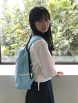 아이썸머리(ISUMMERLY) Love walk backpack - Sky blue (러브 워크 백팩 스카이 블루) - 사이즈 & 후기 | 무신사