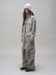 솜니엄 헤어(somnium hair) | 솜속(SOMSOC) SYMBOL HAIRY KNIT ZIP-UP_M.GREY - 사이즈 & 후기 | 무신사