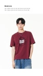 모즈모즈(MOZMOZ) 투에잇 피그먼트 크롭 반팔티셔츠 버건디 - 사이즈 & 후기 | 무신사