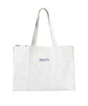 에이치엔에스티(HNSTY) LOGO CANVAS BIG BAG (WHITE) - 사이즈 & 후기 | 무신사