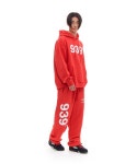 아카이브 볼드(ARCHIVE BOLD) 939 LOGO HOOD (DEEP RED) - 사이즈 & 후기 | 무신사