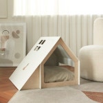 쁘띠몽드(PETIT MONDE) 마론 펫 하우스 + 컴포트 수납장 / 프리미엄 원목 스틸 강아지집 - 후기 | 무신사