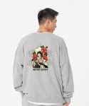 조선아티스트.CHOSUNARTIST | 아티스트웨어(ARTISTWEAR) [ATW X 해빗] 조선스쿨 프린팅 맨투맨 GY - 사이즈 & 후기 | 무신사