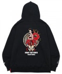 조선아티스트.CHOSUNARTIST | 아티스트웨어(ARTISTWEAR) [ATW X HAVIT] 조선스컬 후드집업_BK - 사이즈 & 후기 | 무신사