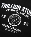 트릴리온(TRILLION) 스튜디오 아치 오버핏 후드 (BLACK) - 사이즈 & 후기 | 무신사