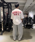 아던트소울(ARDENTSOUL) 크랙로고 오버핏 반팔(화이트) - 사이즈 & 후기 | 무신사