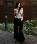 이에이알리서치 | 이와이이알(EYEER) ER-Embroidered Logo Pants - Black - 사이즈 & 후기 | 무신사