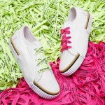 홀리넘버세븐(HOLYNUMBER7) [수제화]홀리넘버세븐 X 바이비엘 스니커즈_화이트 - 98,000원 | 무신사 스토어