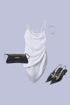 자크뮈스(JACQUEMUS) 여성 라 로브 사우다지 원피스 - 화이트 / 213DR1061020100 - 546,000 | 무신사 스토어