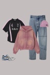 디스이즈네버댓(THISISNEVERTHAT) NOCOFFEE x TNT Hoodie Grey - 사이즈 & 후기 | 무신사
