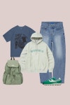 디스이즈네버댓(THISISNEVERTHAT) NOCOFFEE x TNT Hoodie Grey - 사이즈 & 후기 | 무신사