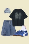 챔피온(CHAMPION) H0544 TWILL MESH VISOR - SURF THE WEB - 사이즈 & 후기 | 무신사