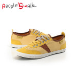 피플스워크(PeopleSwalk) 피플스워크 여성용 그랜트 옐로우/골드 스니커즈 peopleswalk Grant 0412W 7435 Pet/Leath Yellow/Gold - 69... 
