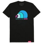 핑크돌핀(PINK+DOLPHIN) 핑크돌핀 어게인스트 디 웨이브 티 블랙 - 13,600원 | 무신사 스토어 - 셀렉트숍