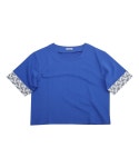 드레스덴(DRESDEN) WDS-TS05-blue 스웨이드 파츠 크롭 티셔츠 - 36,000원 | 무신사 스토어 - 셀렉트숍