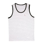 뉴플로스(NEWFLOSS) 마린 스트라이프 탑 화이트 NF16B323WT - 7,600원 | 무신사 스토어 - 셀렉트숍 무신사 스토어 - 셀렉트숍