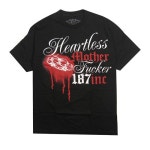 유에스에이 머친다이징(U.S.A MERCHANDISING) U.S.A MERCHANDISING 187 INC HEARTLESS S/S (BLACK) - 37,000원 | 무신사 스토어... 