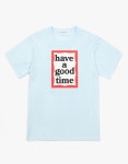 해브 어 굿 타임(HAVE A GOOD TIME) Frame S/S Tee - Light Blue - 25,200원 | 무신사 스토어 - 셀렉트숍