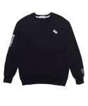 복자이즈(is) | 이스트이즈(EST.IS) [이스트이즈] 사이드 레터링 심플 맨투맨 (블랙) EMT003 - 60,000원 | 무신사 스토어