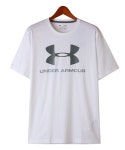 경주새롬스포츠언더아머 | 언더아머(UNDERARMOUR) 언더아머 스포츠스타일 로고티셔츠 (화이트/그레이) - 39,000원 | 무신사 스토어 - 셀렉트숍