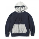 언로우(UNLOW) Twotone Hood Navy - 34,000원 | 무신사 스토어 - 셀렉트숍 무신사 스토어 - 셀렉트숍