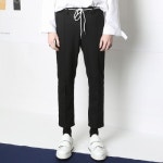 라메르마메종(LA MER MA MAISON) LINE SLACKS (BLACK) - 95,000원 | 무신사 스토어 - 셀렉트숍