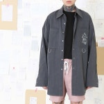 라메르마메종(LA MER MA MAISON) 2 RING PRINTING SH (GREY) - 98,000원 | 무신사 스토어 - 셀렉트숍