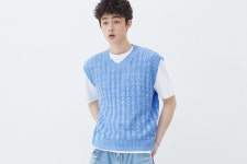 남자 반팔 니트 오렌지 | 무신사 스토어