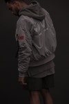 오베르(OVERR) TOME.1 VELCRO PIGMENT GRAY HOODIE - 62,400원 | 무신사 스토어