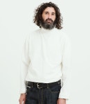유니폼브릿지(UNIFORM BRIDGE) 18fw mock neck L/S tee off white - 39,000원 | 무신사 스토어