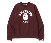 베이프(BAPE) COLLEGE HEAVY WEIGHT CREWNECK - 398,000원 | 무신사 스토어