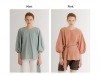 뮤에(MUER) 루헤 블라우스 핑크 - 사이즈 & 후기 | 무신사