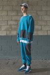 지아더아이엔지(GATHER.ING) G.I combination sweatshirt BLUE - 사이즈 & 후기 | 무신사
