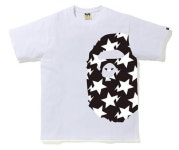 베이프(BAPE) STA PATTERN SIDE BIG APE HEAD TEE - 198,000원 | 무신사 스토어